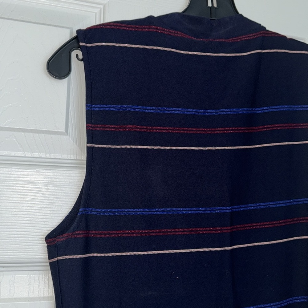 Stripe Sleeveless midi dress by Ted Baker - Picture 3 of 5
